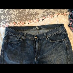 NWOT size 36; 7 For All Mankind women’s jeans